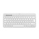 Logitech Pebble Keys 2 K380s teclado RF Wireless + Bluetooth QWERTY Español Blanco